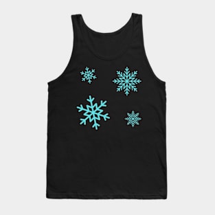 Four Snowflakes Tank Top